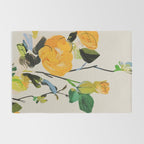 Yellow Flowers 2 Rug Gallery Image 2