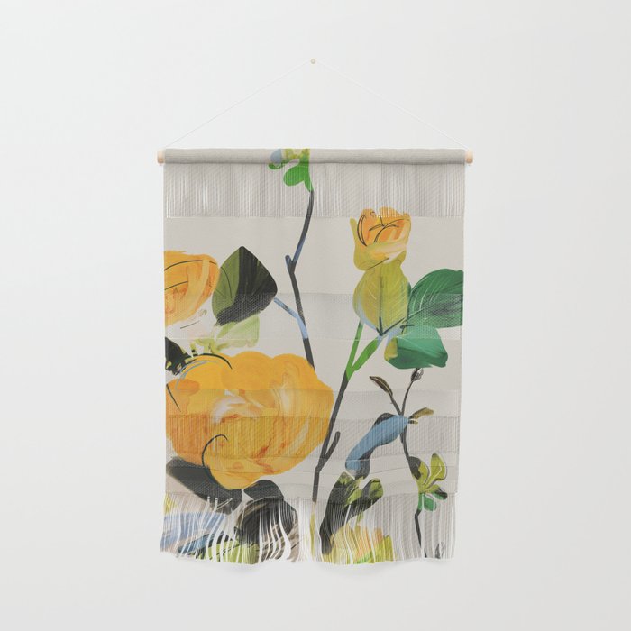 Yellow Flowers 2 Wall Hanging Gallery Image 1