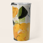 Yellow Flowers 2 Travel Mug Gallery Image 3