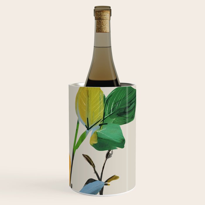 Yellow Flowers 2 Wine Chiller Gallery Image 3
