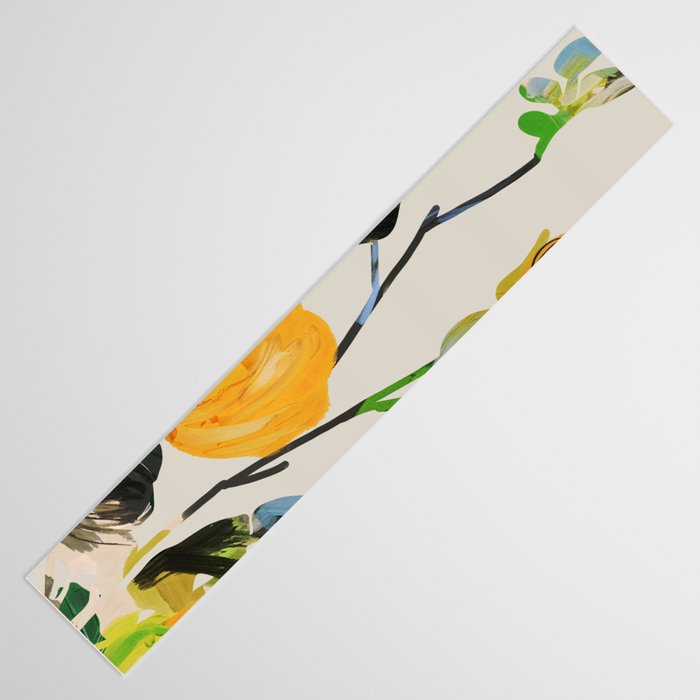 Yellow Flowers 2 Table Runner Gallery Image 3