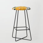 Yellow Flowers 2 Stool Gallery Image 1
