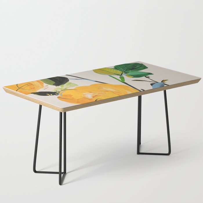 Yellow Flowers 2 Coffee Table Gallery Image 1