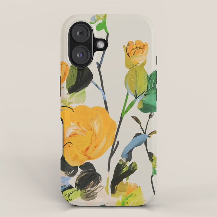 Yellow Flowers 2 iPhone Case Gallery Image 1