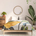 Yellow Flowers 2 Comforter Gallery Image 3