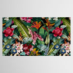 Chintzy Florals - Night Tablecloth Gallery Image 2