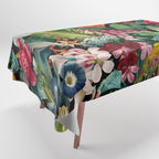 Chintzy Florals - Night Tablecloth Gallery Image 1