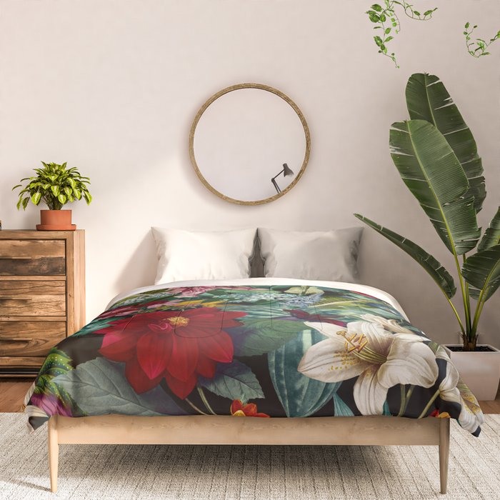 Chintzy Florals - Night Comforter Gallery Image 3