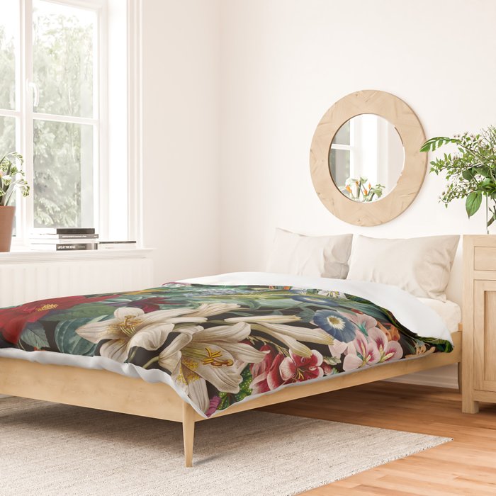 Chintzy Florals - Night Duvet Cover Gallery Image 2