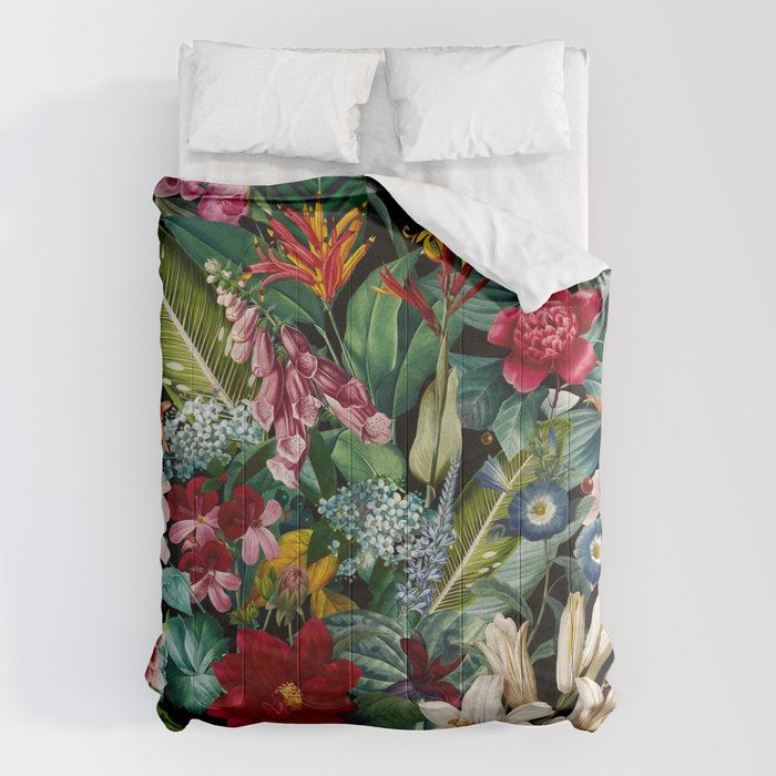Chintzy Florals - Night Comforter Gallery Image 6
