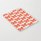 Elegant Red Bow Pattern: A Classic and Stylish Design Notebook Gallery Image 2