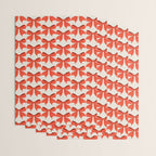 Elegant Red Bow Pattern: A Classic and Stylish Design Wrapping Paper Gallery Image 3