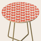 Elegant Red Bow Pattern: A Classic and Stylish Design Side Table Gallery Image 2