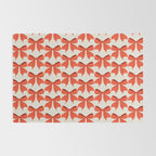 Elegant Red Bow Pattern: A Classic and Stylish Design Rug Gallery Image 2