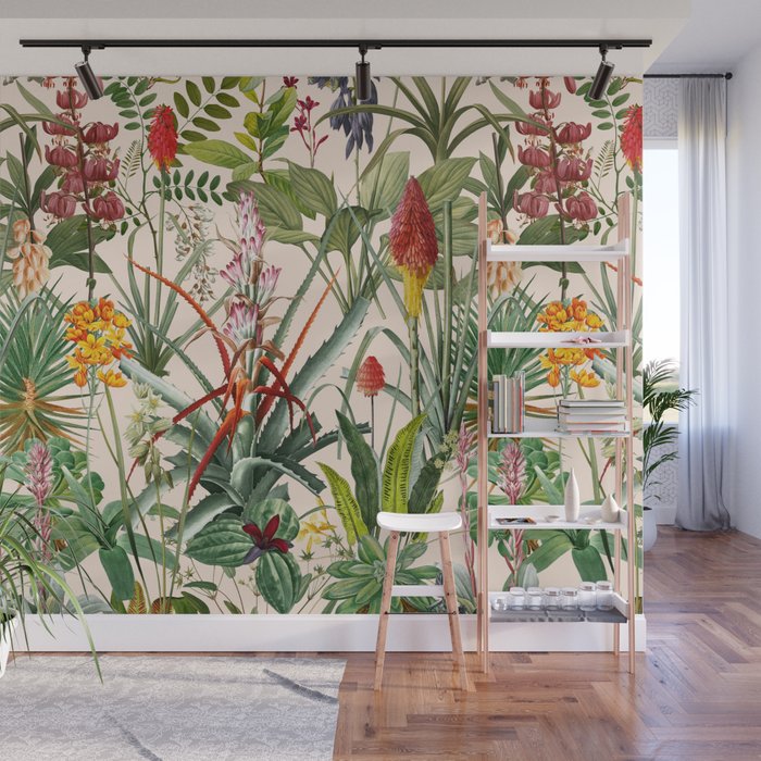 Tropical Flora II Wall Mural Gallery Image 1