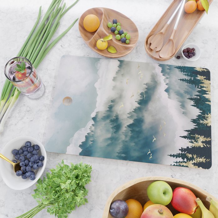 Misty Mountains Cutting Board Gallery Image 2