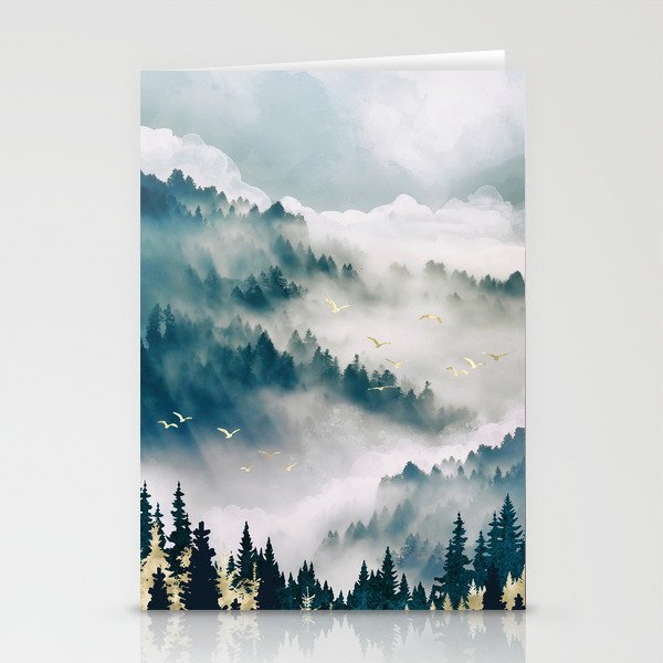 Misty Mountains Stationery Card Gallery Image 2
