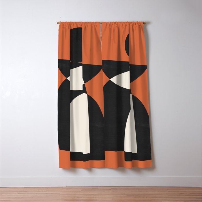 Minimal Abstract Art 39a Window Curtain Gallery Image 3