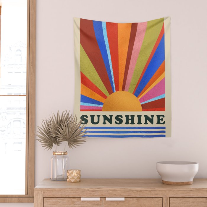 Sunshine Wall Tapestry Gallery Image 2