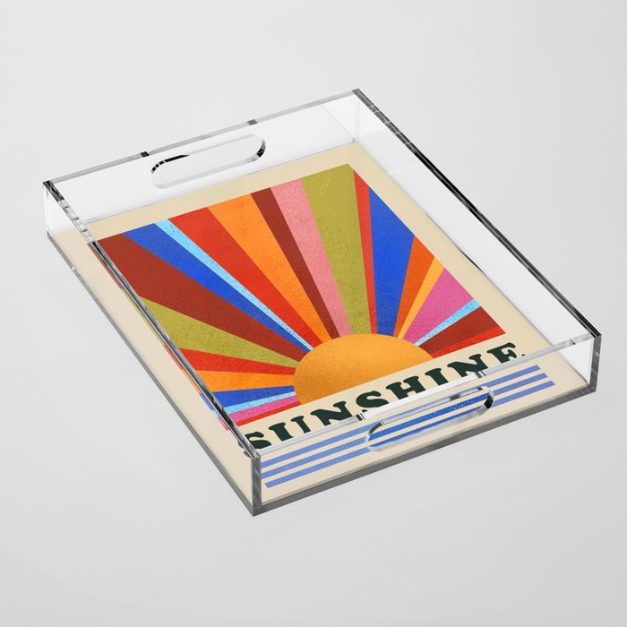 Sunshine Acrylic Tray Gallery Image 1