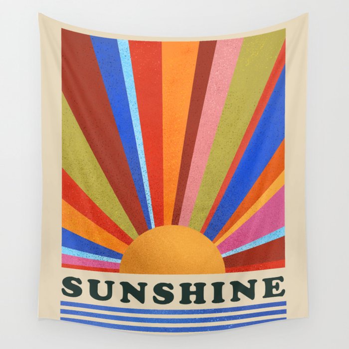 Sunshine Wall Tapestry Gallery Image 4