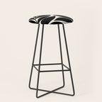 Black Seagrass Shapes Drawing Stool Gallery Image 1