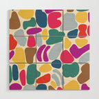 Bright stones Wood Wall Art Gallery Image 1