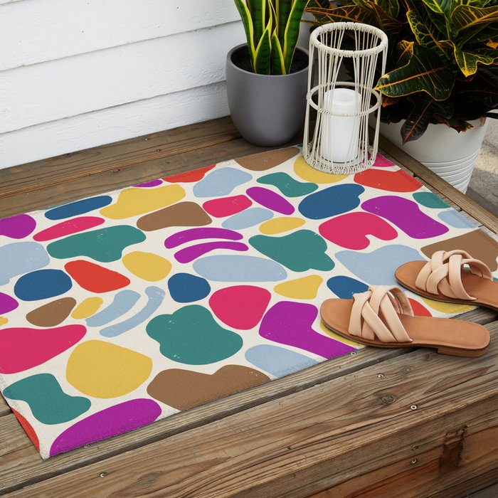 Bright stones Outdoor Rug Gallery Image 2