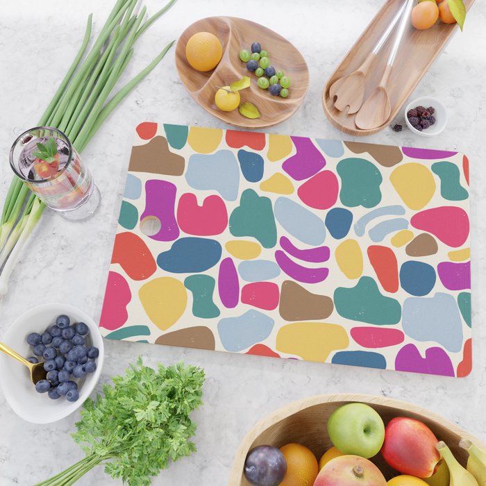 Bright stones Cutting Board Gallery Image 2