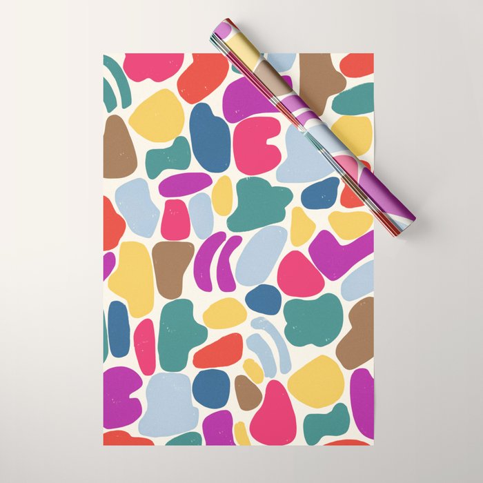 Bright stones Wrapping Paper Gallery Image 1