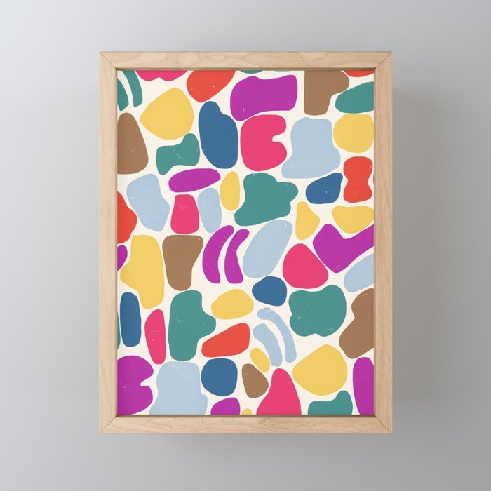 Bright stones Mini Art Print Gallery Image 1