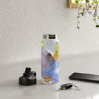 Spring Equinox x colorful happy watercolor abstract painting Water Bottle Gallery Image 4