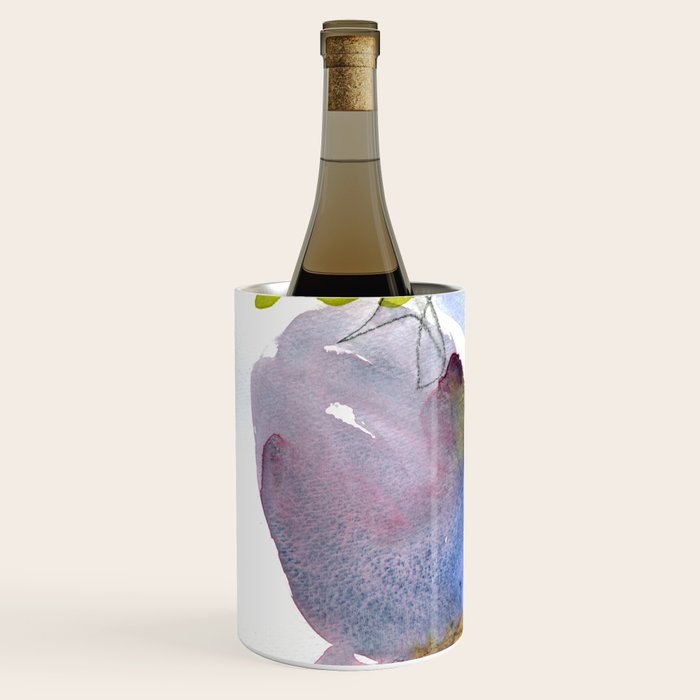 Spring Equinox x colorful happy watercolor abstract painting Wine Chiller Gallery Image 2