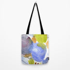 Spring Equinox x colorful happy watercolor abstract painting Tote Bag Gallery Image 2