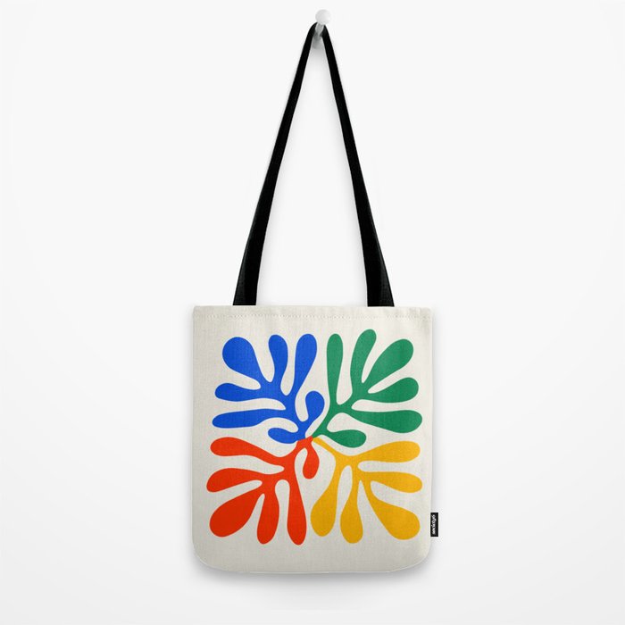 Nature Leaf Cutouts II: Day Edition | Mid-Century Henri Matisse Series Tote Bag Gallery Image 2