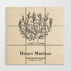 Henri Matisse 'Tree of Life' Abstract Line Art Wood Wall Art Gallery Image 1