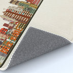 detroit skyline Rug Gallery Image 4