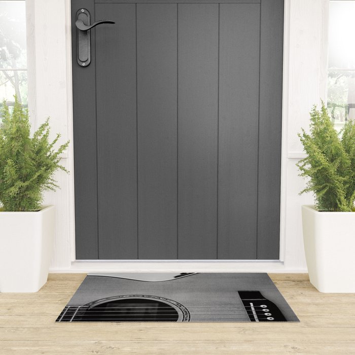 acoustic electric guitar music aesthetic close up elegant fine art photography  Welcome Mat Gallery Image 3