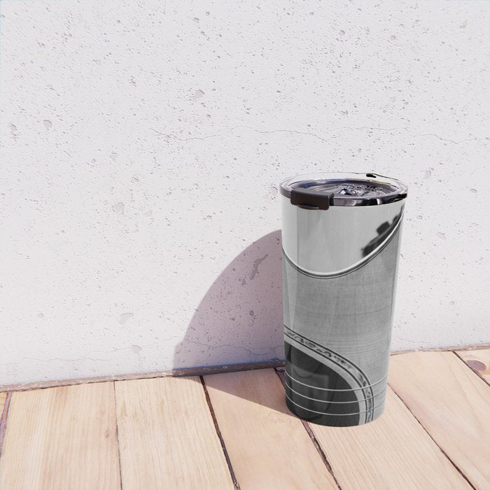 acoustic electric guitar music aesthetic close up elegant fine art photography  Travel Mug Gallery Image 4