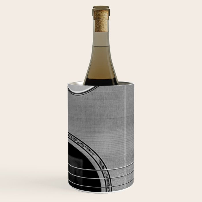 acoustic electric guitar music aesthetic close up elegant fine art photography  Wine Chiller Gallery Image 1