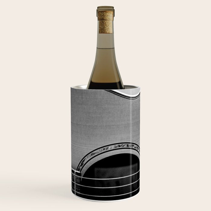 acoustic electric guitar music aesthetic close up elegant fine art photography  Wine Chiller Gallery Image 2