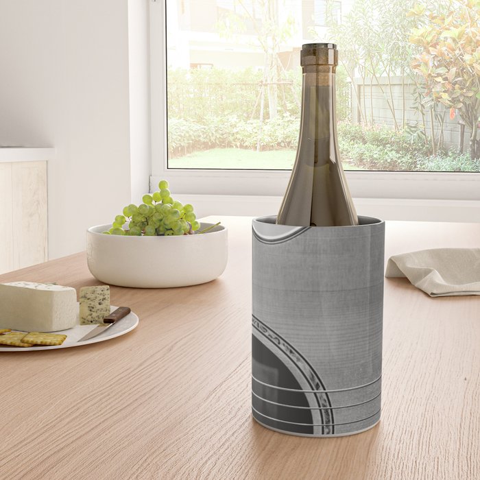 acoustic electric guitar music aesthetic close up elegant fine art photography  Wine Chiller Gallery Image 4