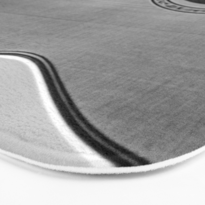 acoustic electric guitar music aesthetic close up elegant fine art photography  Bath Mat Gallery Image 3