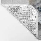 Baby Wolf - Colorful Bath Mat Gallery Image 2