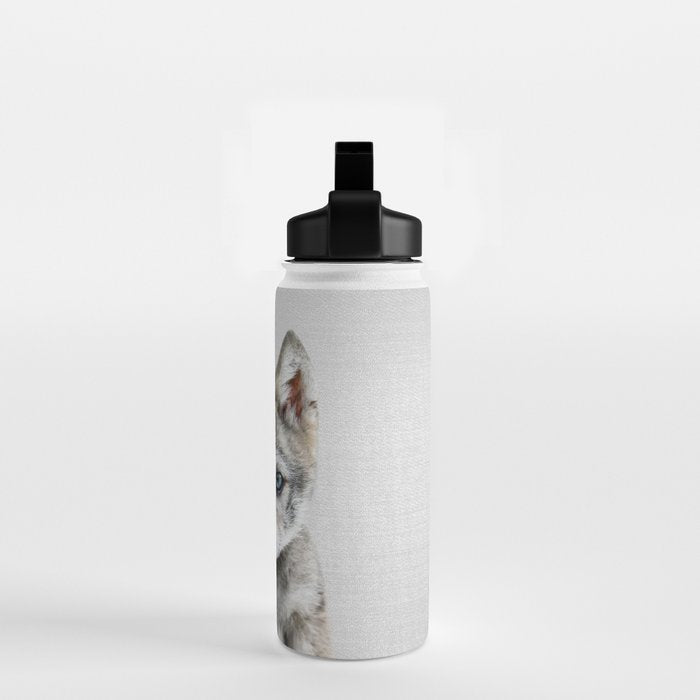 Baby Wolf - Colorful Water Bottle Gallery Image 2