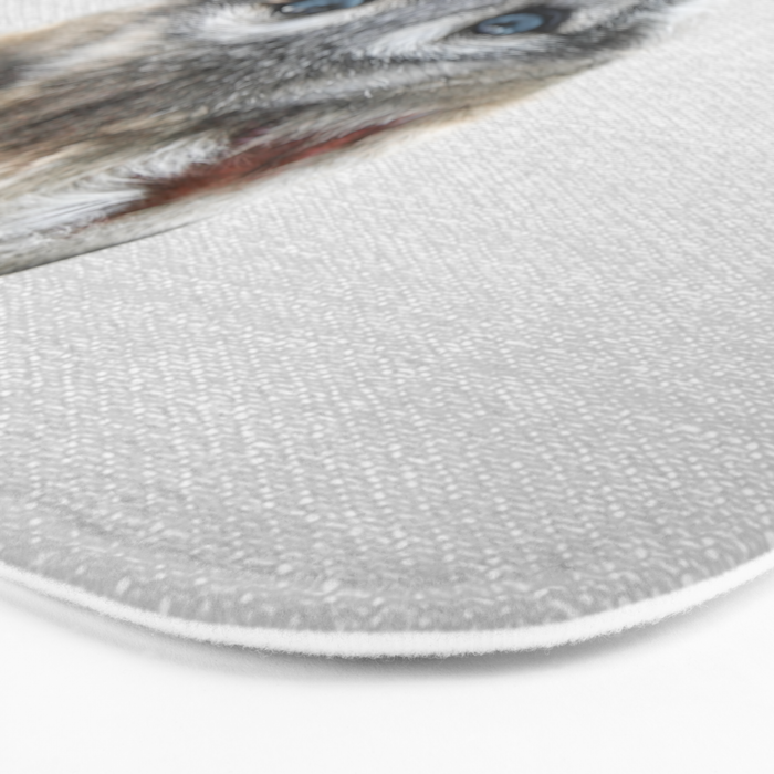 Baby Wolf - Colorful Bath Mat Gallery Image 3