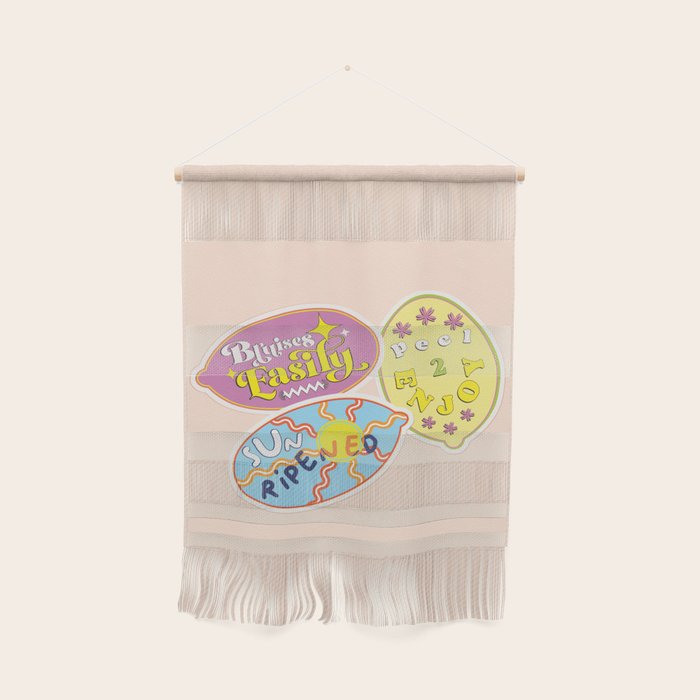 fruit stickers  Wall Hanging Gallery Image 1