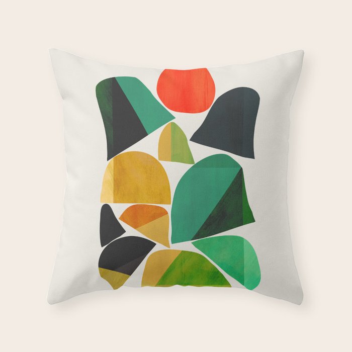 Mountains as the giants Throw Pillow Gallery Image 6