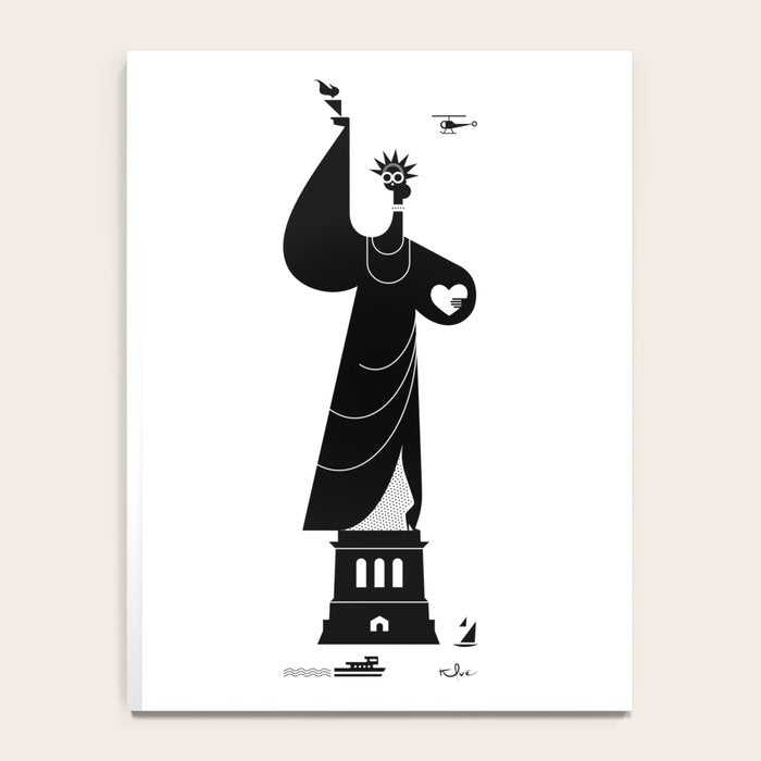 Lady Liberty Notebook Gallery Image 4