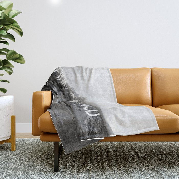 FIND YOUR WILD Throw Blanket Gallery Image 1